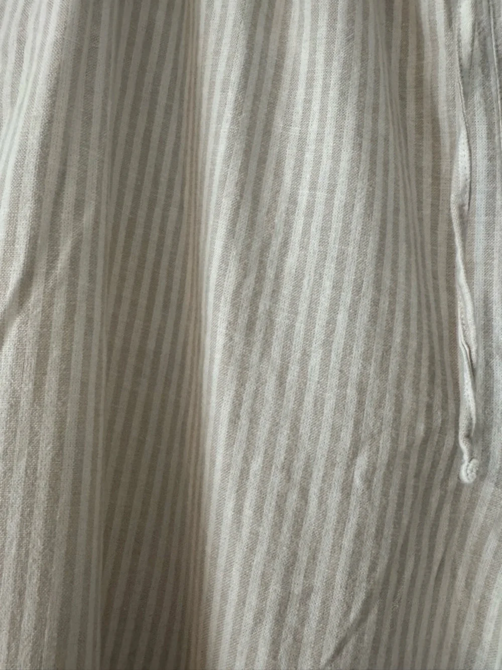 NWT Old Navy White/Tan Striped Linen Pants - Picture 5 of 5